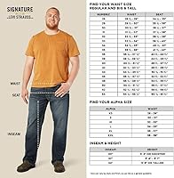 Vista 5 de Signature by Levi Strauss & Co. Gold Jeans Flex de ajuste relajado para hombre