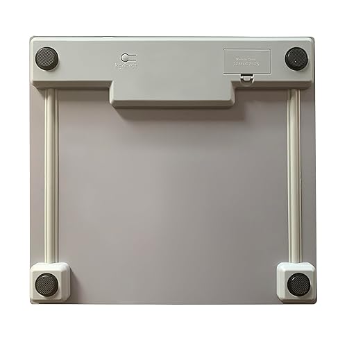 Miniatura 5 de Taylor Báscula digital de baño de plataforma ancha, báscula para peso corporal, pesadora, funciona con pilas, mide un peso de hasta 500 libras de