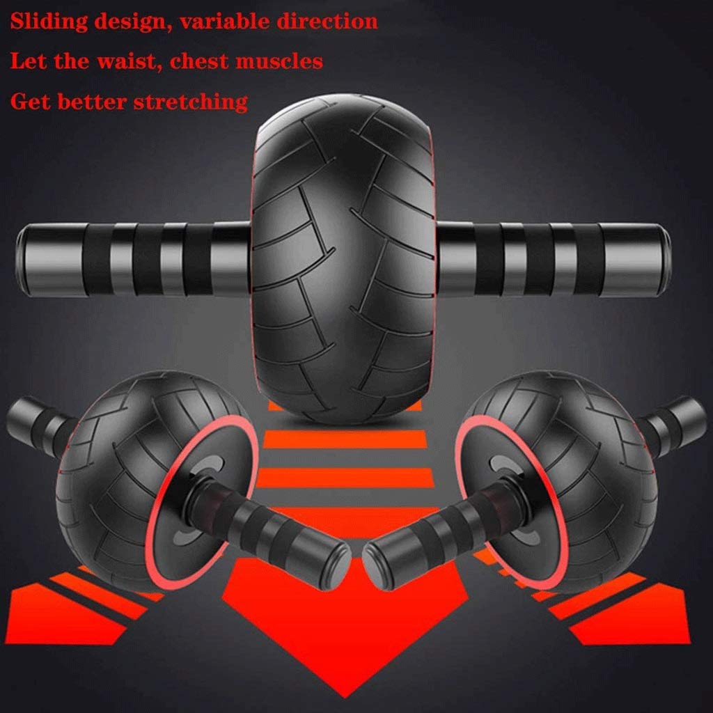 Rollenrad, Bauchrad für Core-Workouts, Heimtrainingsgeräte, Rad-Trainingsgeräte