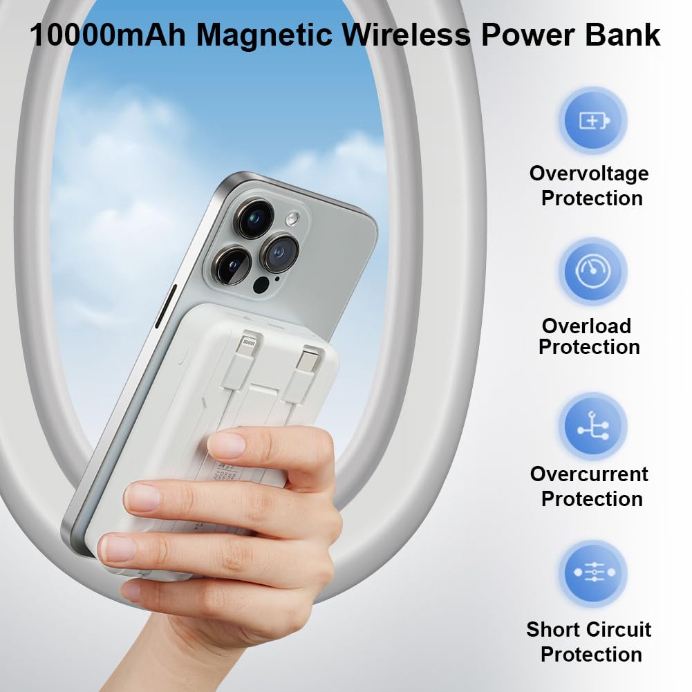 Anker 622 Magnetische Batterij  MagGo Met PopSocket  Lanceert In VS Met 7 5 W Vermogen.651112.0