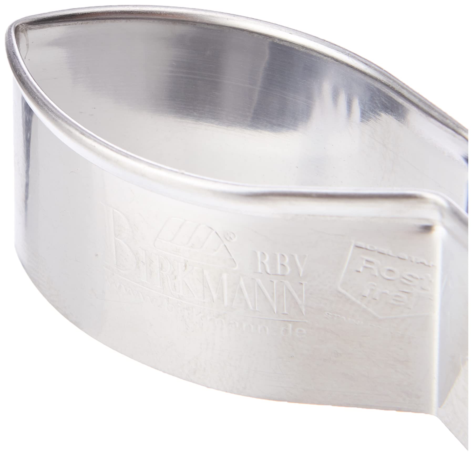 Birkmann Stampino Per Biscotti A Forma Di Pesce - 7,5 Cm - Plastica Grigia - Stampo Per Biscotti Religiosi