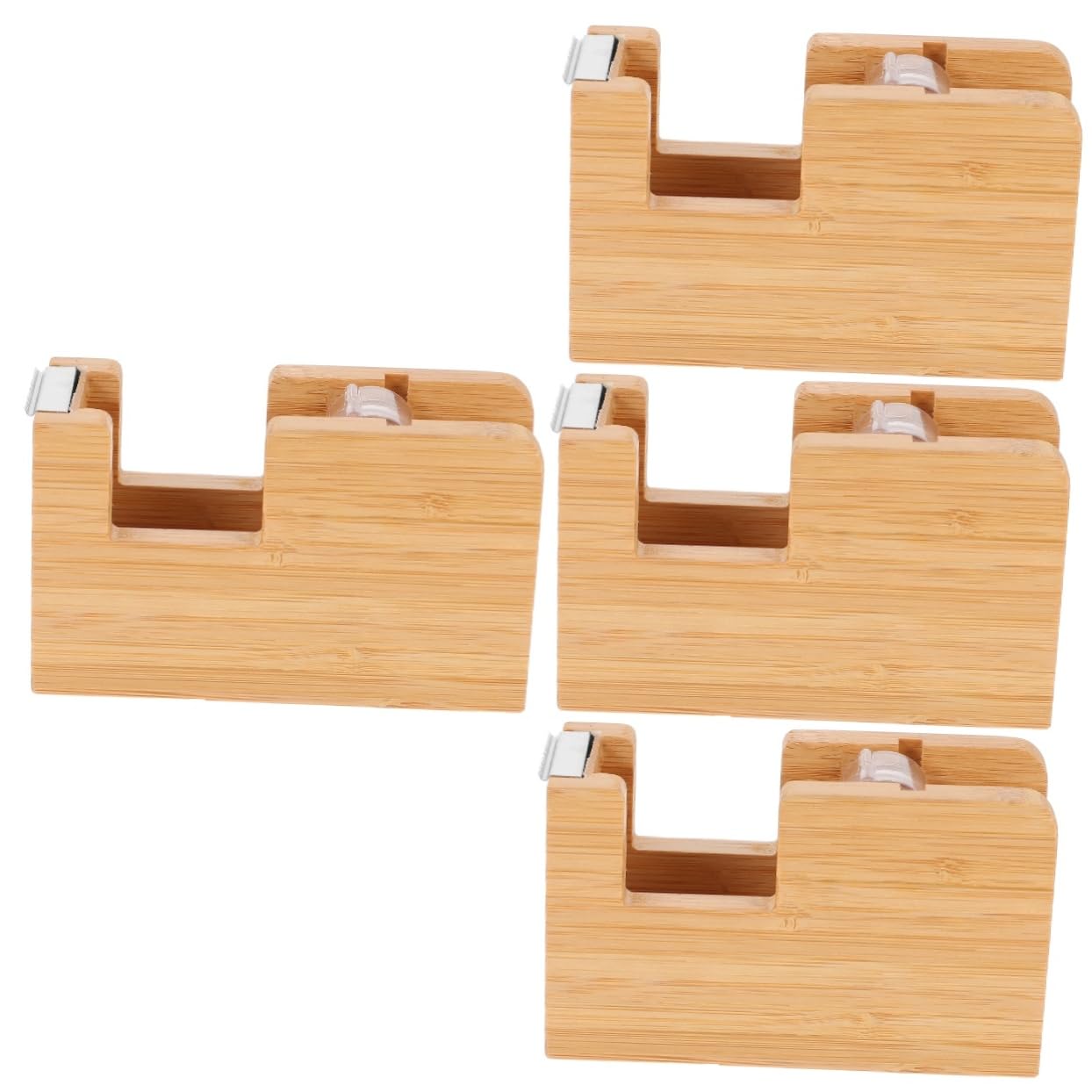 SHINEOFI 4 Pezzi porta nastro portatile light spigoli divertimento con il distributore di nastro adesivo Nastro adesivo per mascheratura per Art distributore di adesivi domestici addominali