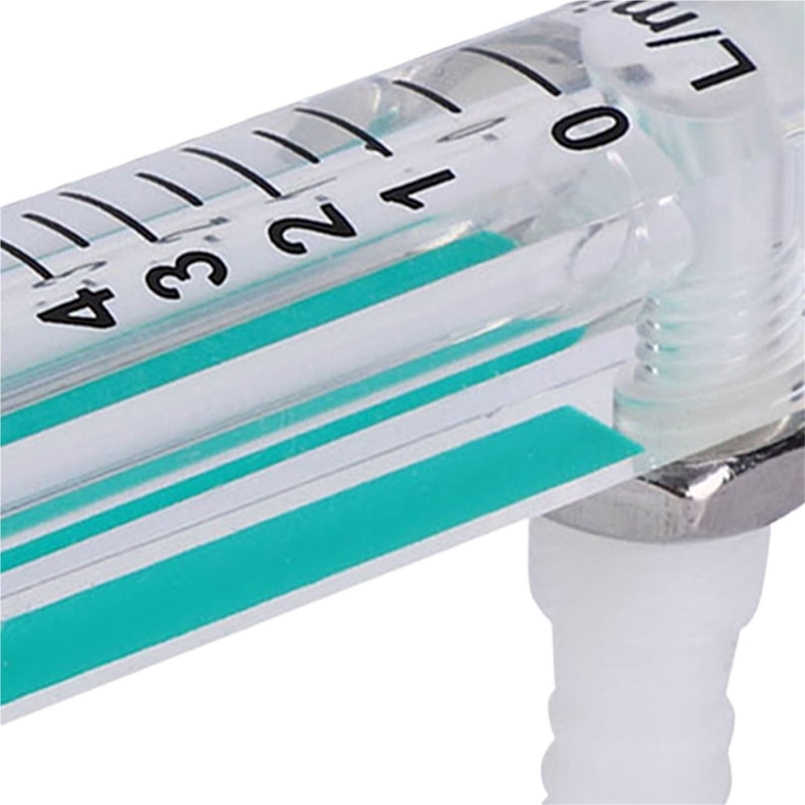 Medidor de flujo de gas, medidor de caudal de aire LZQ-1, medidor de flujo de oxígeno y dióxido de carbono de 1 a 5 LPM.