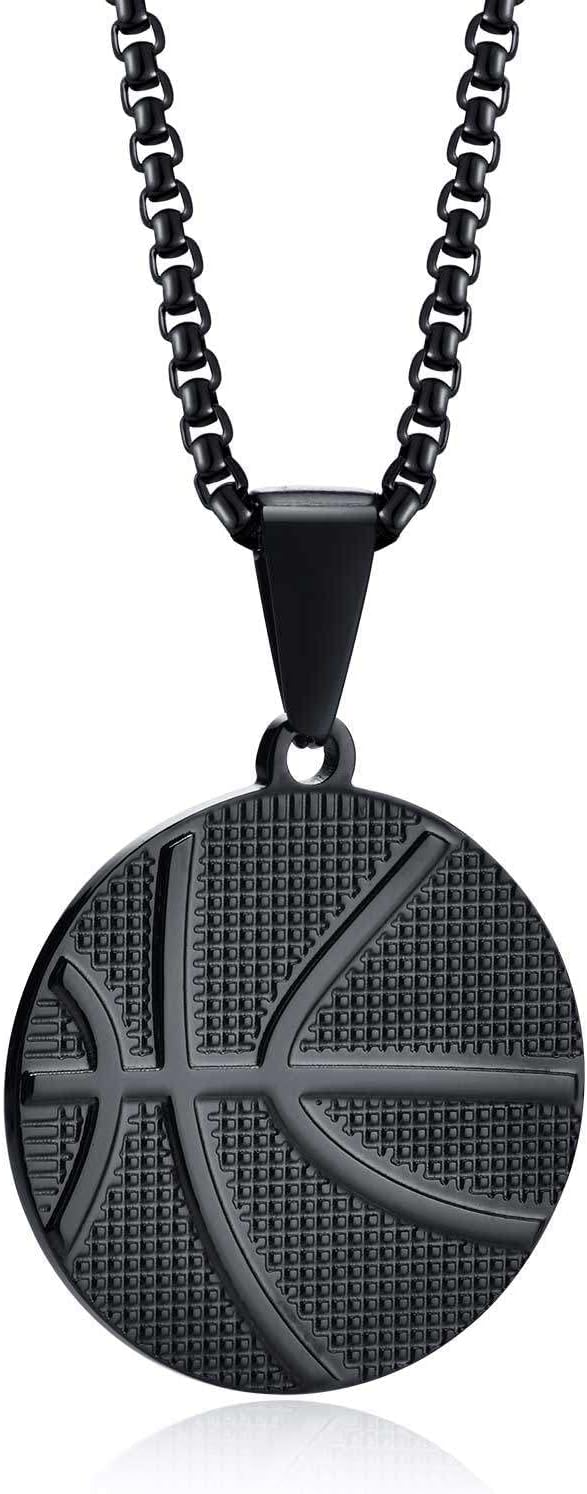 Personalized Basketball Pendant Necklace Stainless Togo Ubuy