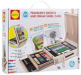 Alex Traveler's Sketch and Draw Easel Case Kids Art Supplies