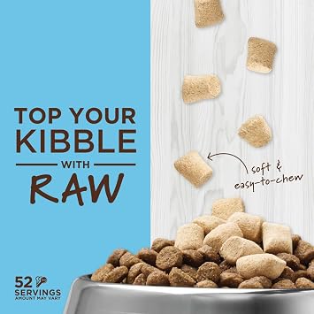 Instinct Freeze Dried Mixers, Cat Food Toppers, Pollock, 5 oz. Bag | Freeze-dried raw meal topper or treat, wild-caught Alaskan pollock, non-GMO fruits & vegetables, adds nutrition & flavor