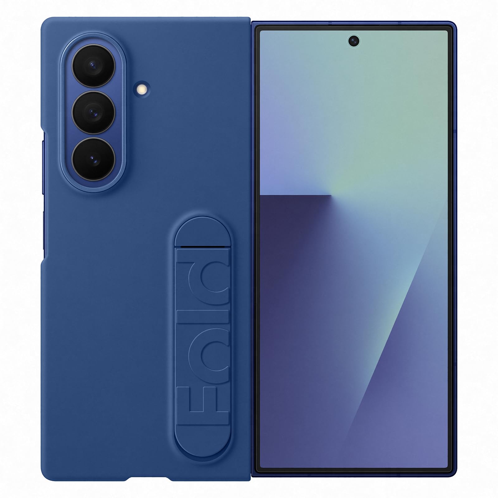 Amazon.co.jp: Samsung Galaxy Z Fold7 Silicone Case|ブルー