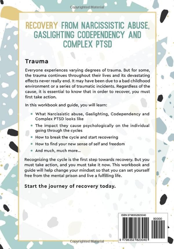 Recovery from Narcissistic Abuse, Gaslighting, Codependency and Complex PTSD (4 Books in 1): Workbook and Guide to Overcome Trauma, Toxic ... and Recover from Unhealthy Relationships) - Image 2