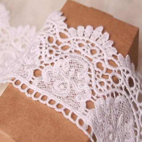 Exquisite White Lace Trim for a Touch of Elegance
