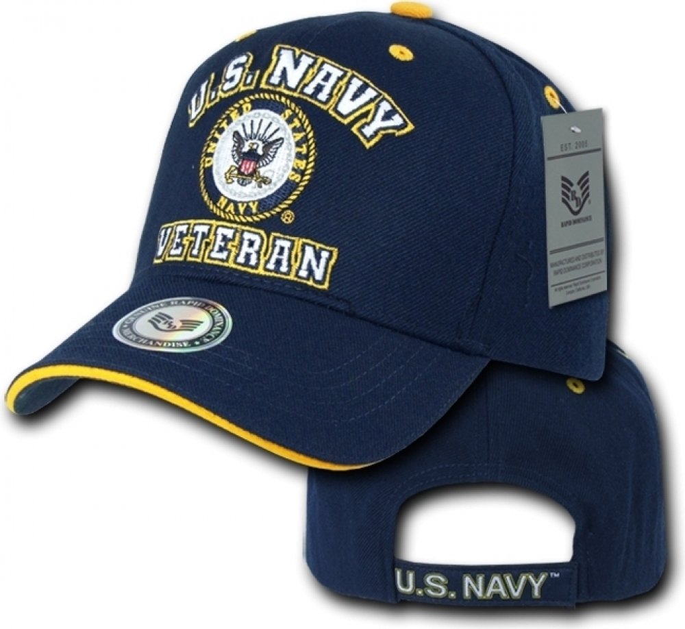 RAPID DOMINANCERapiddominance 'Veterans' Caps, Navy, Navy