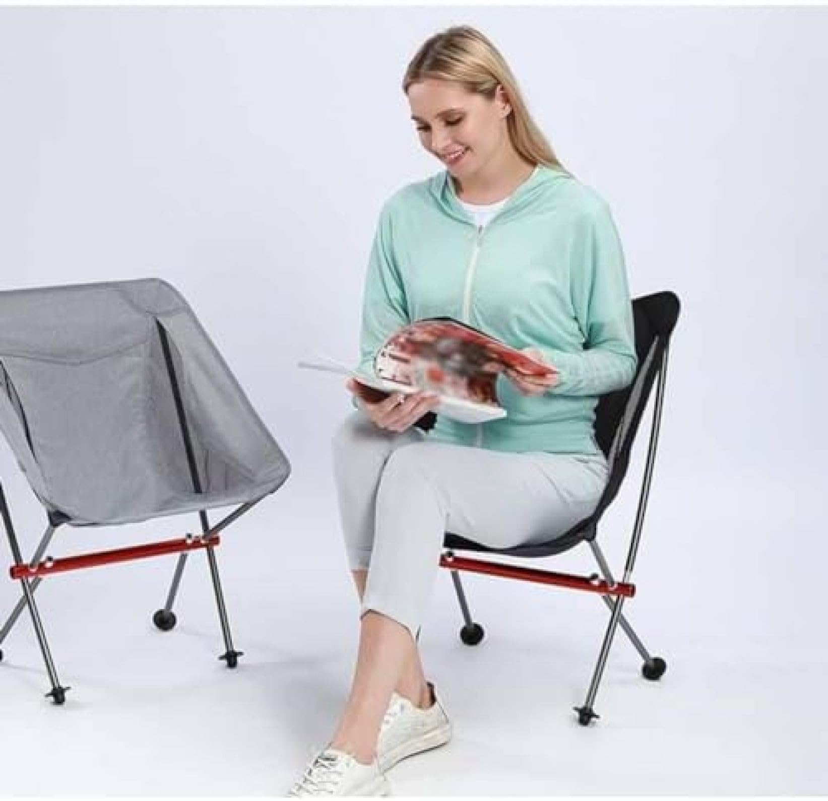 Amazon.co.jp: アウトドアチェア キャンプ椅子 キャンプチェア