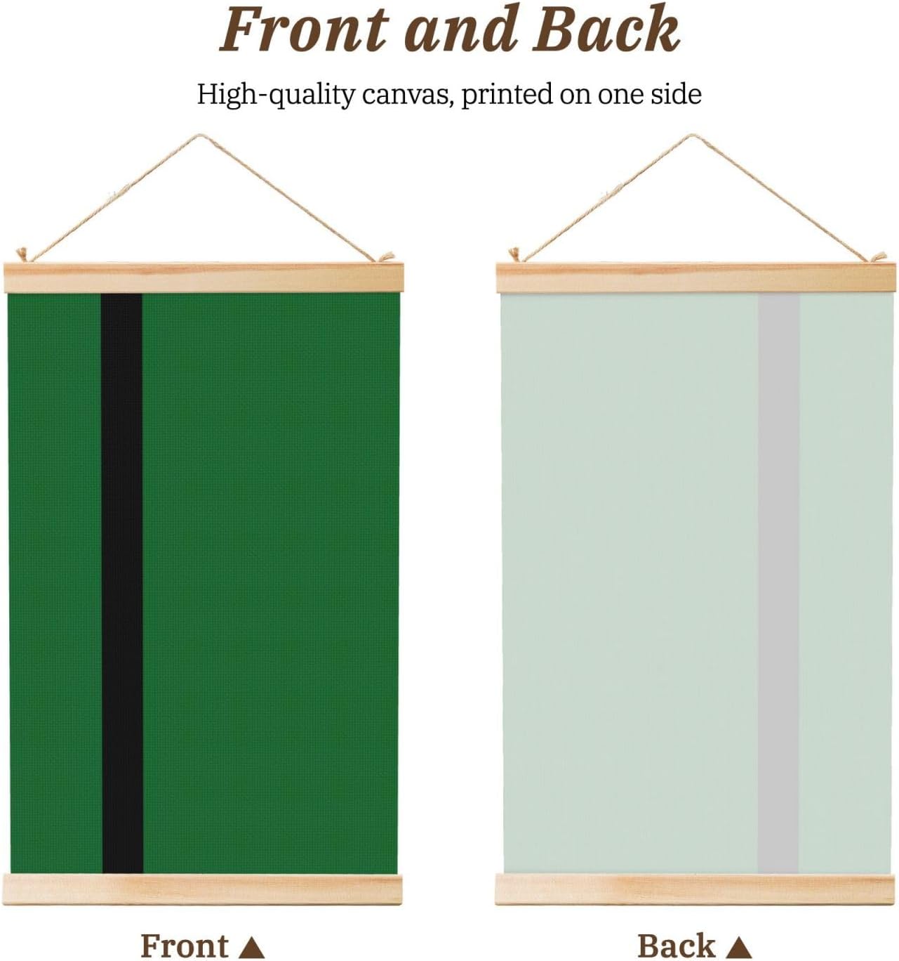 Flag Of The Sultanate Of Delhi Print Poster Hanger,Hanging Poster, Poster Frame,Wood Poster Hanger, For Wall Hanging