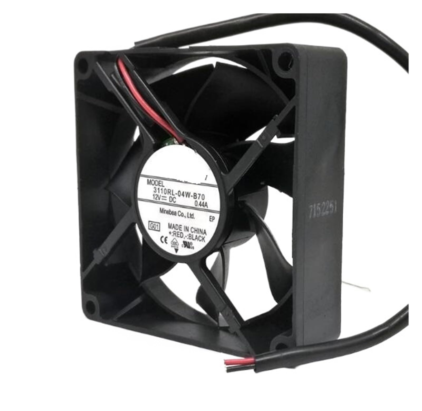 TYHUJKKL 3110RL-04W-B70 DC12V 0.44A 8025 Two wire cooling fan