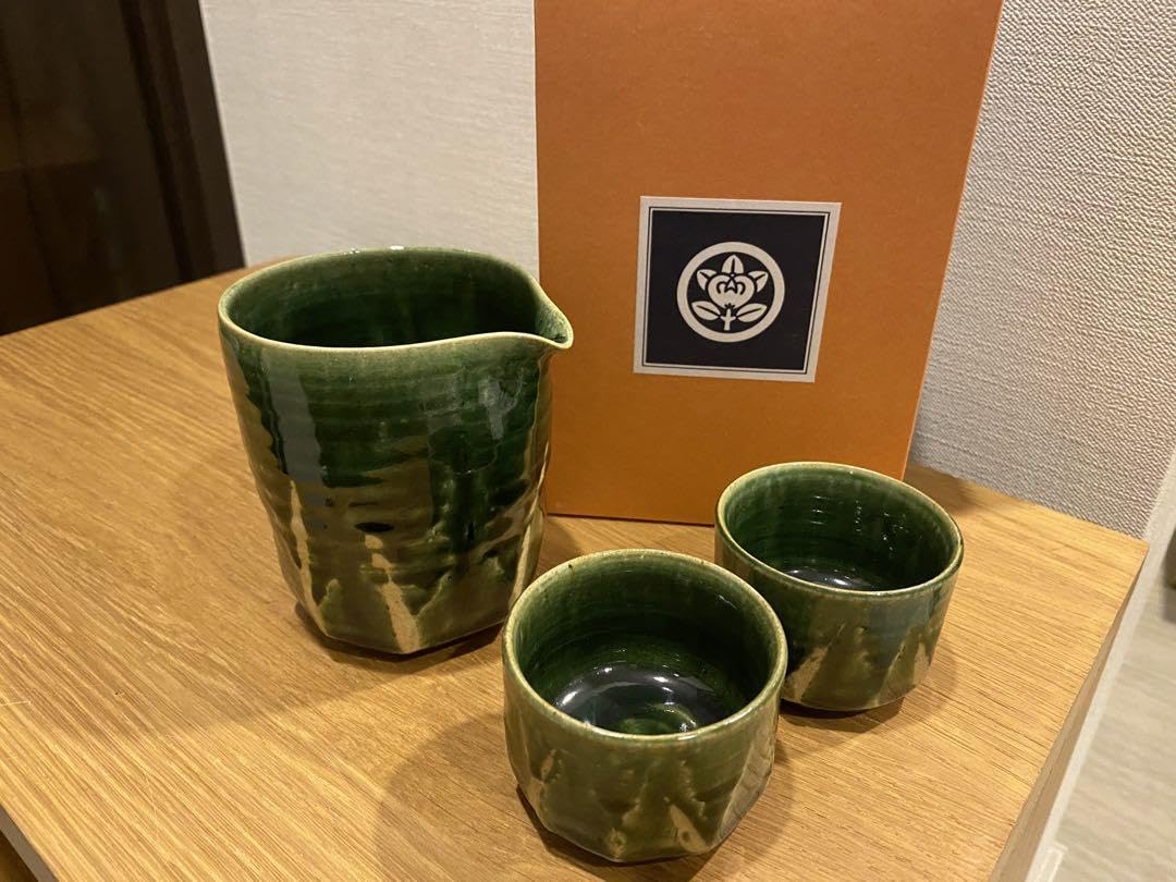 Amazon.co.jp: たち吉 織部削文 酒器 : おもちゃ