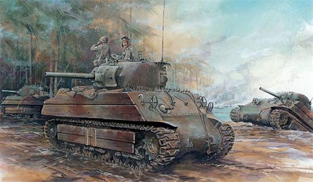Amazon | プラッツ 1/35 第二次世界大戦 アメリカ海兵隊 M4A2