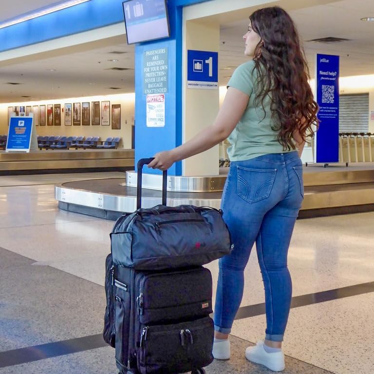 Miniatura 11 de Bolsas Penta (bolsa de lona plegable 5 en 1), Carbón vegetal