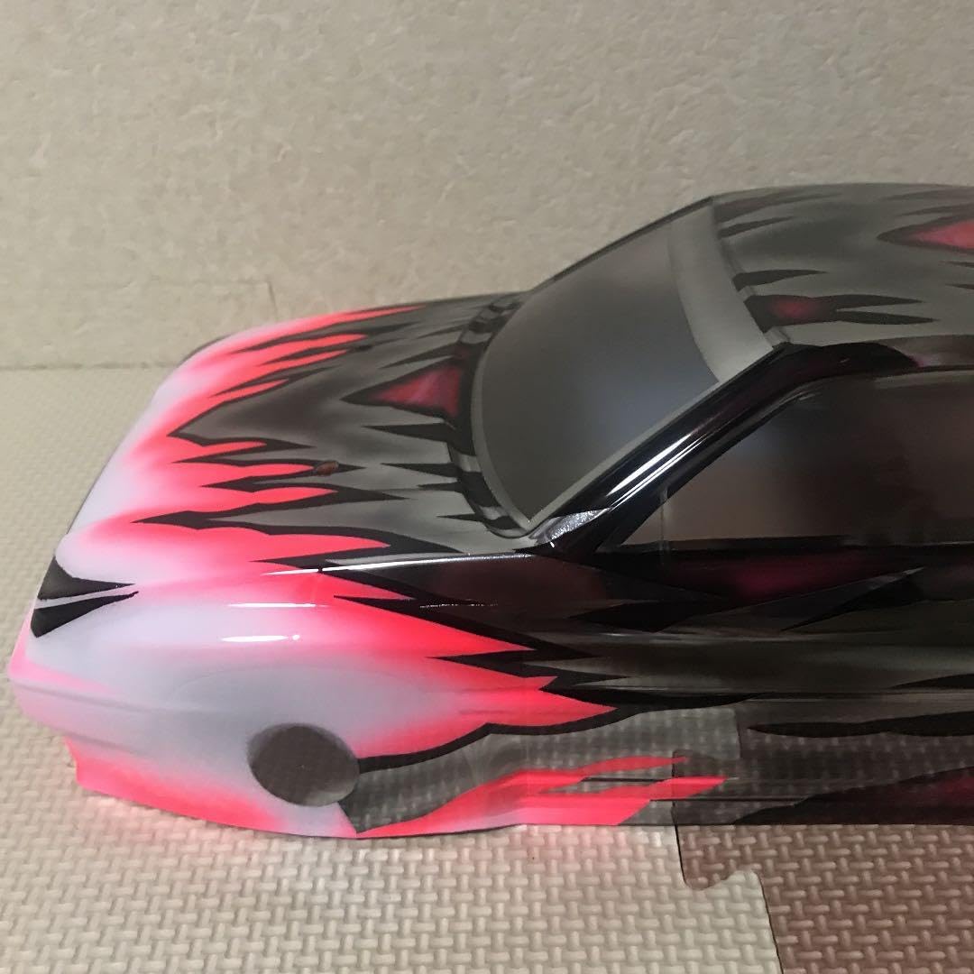 タミヤ　CR-X Mシャーシボディ　エアブラシ塗装 タミヤ CR-X Mシャーシボディ エアブラシ塗装 タミヤ CR-X M