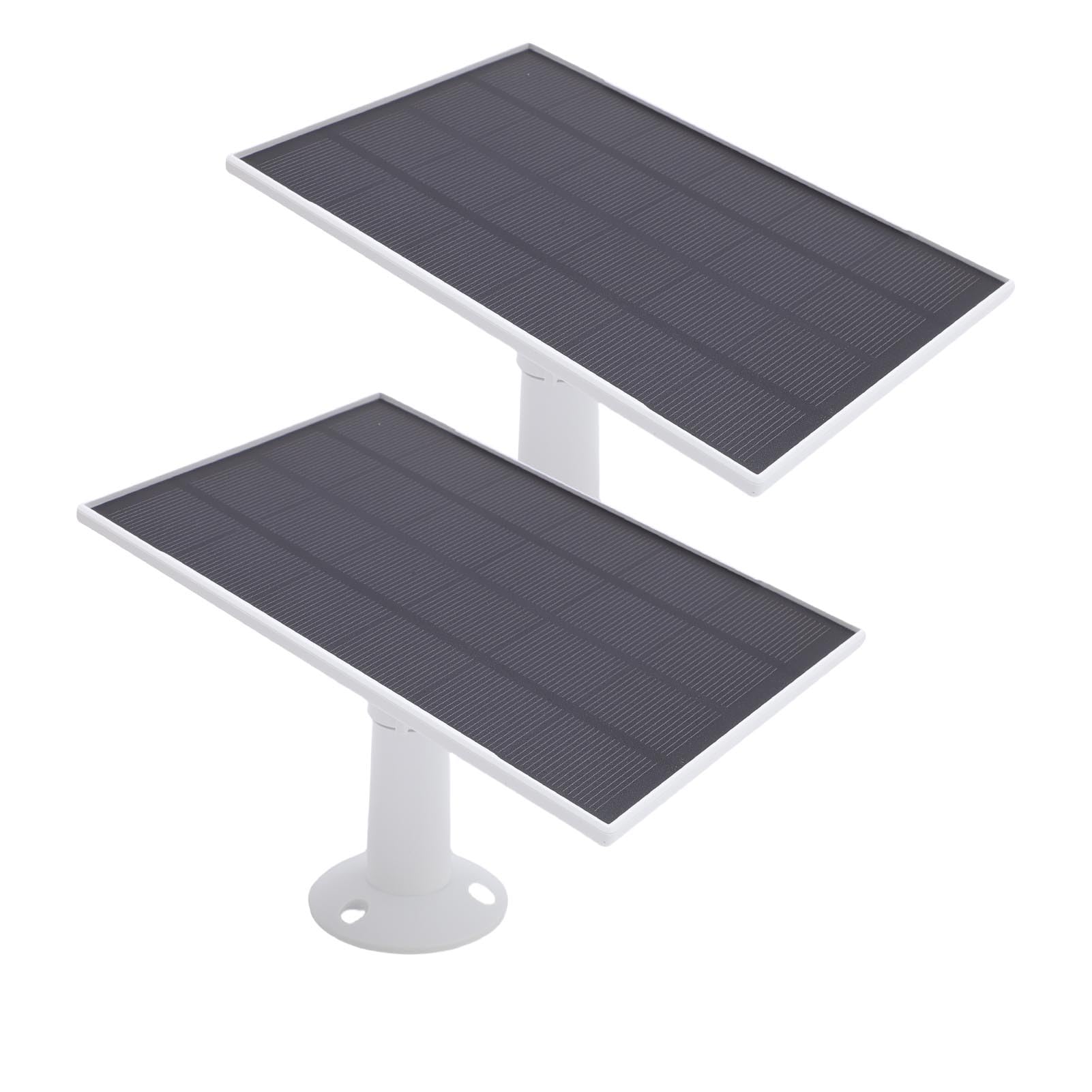 Tbest 8W Solar Panel Charger with Adjustable Mount