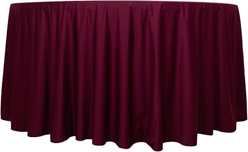 Balsa Circle 120 in Black Premium Scuba Polyester Round Tablecloth Party Linens Wedding Events Reception Catering Home Decorations Supplies Balsa Circle 120 in Black Premium Scuba Polyester Round Tablecloth Party Linens Wedding Events Reception Catering Home Decorations Supplies