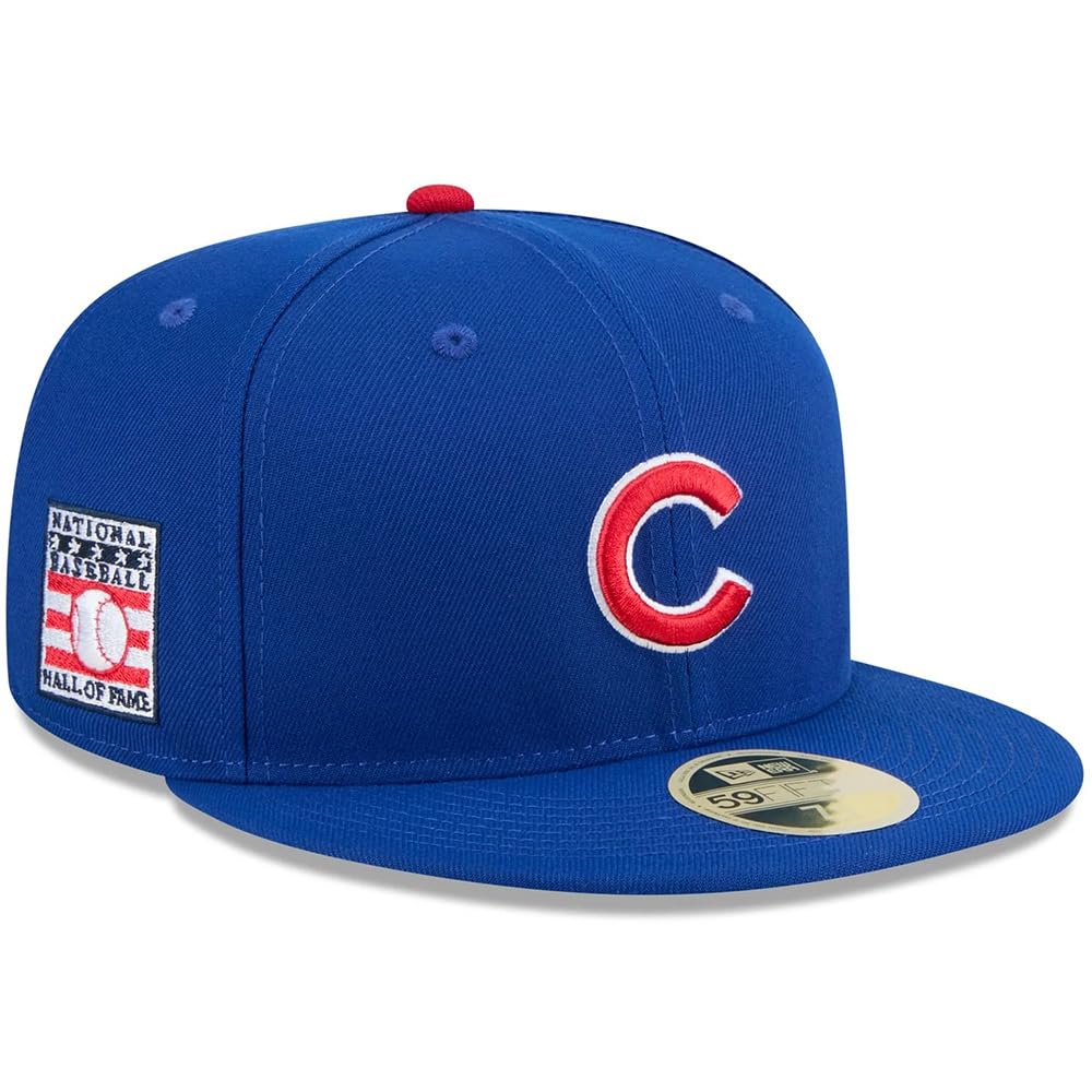 New Era Chicago Cubs 59FIFTY Cooperstown Hall of Fame Side Patch Cap Fitted Hat