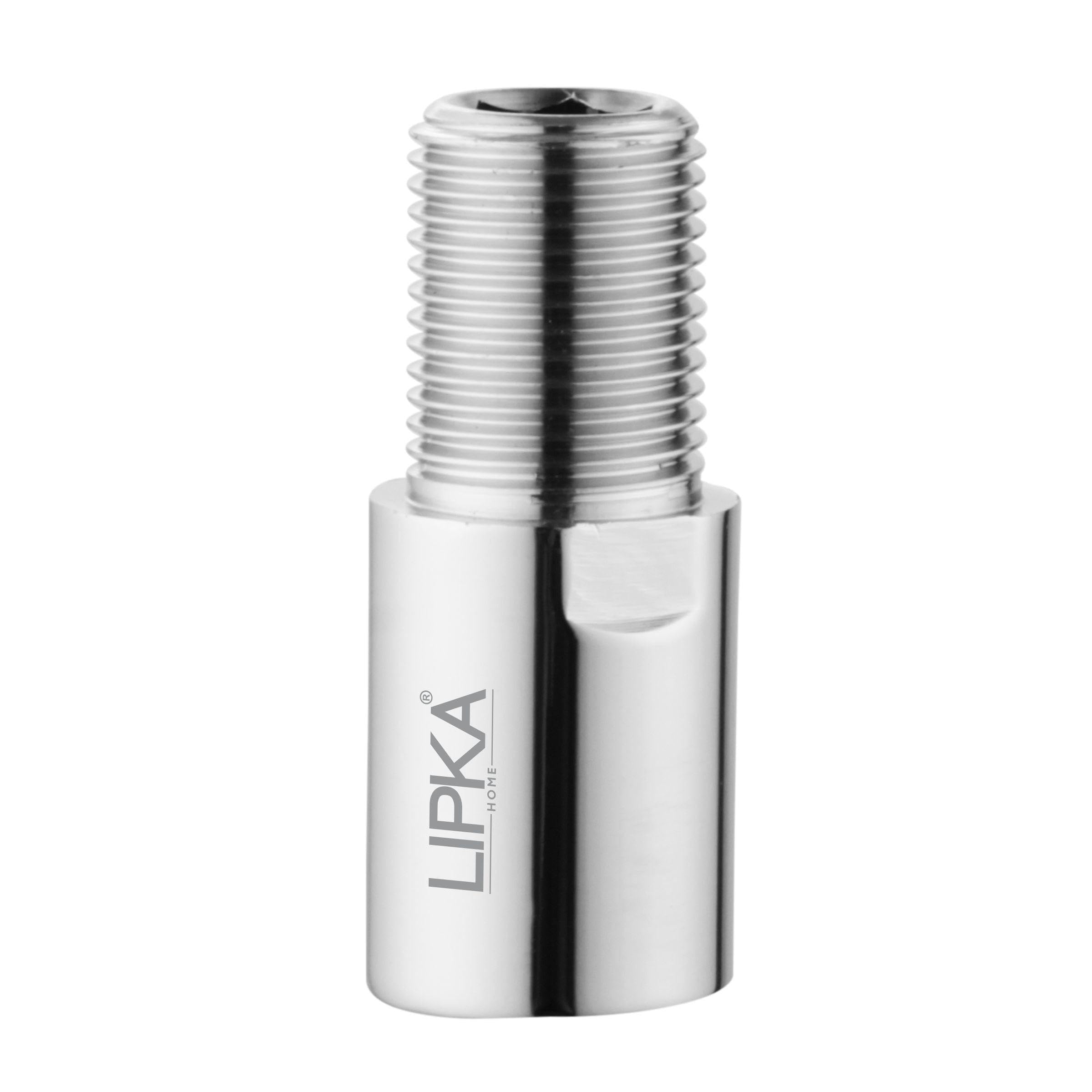 Lipka Full Brass Extension Nipple (2.5 inches) for Pipe Fittings | Pack of 1 | Chrome Finish (B08D9KSQ54) Amazon Price History, Amazon Price Tracker