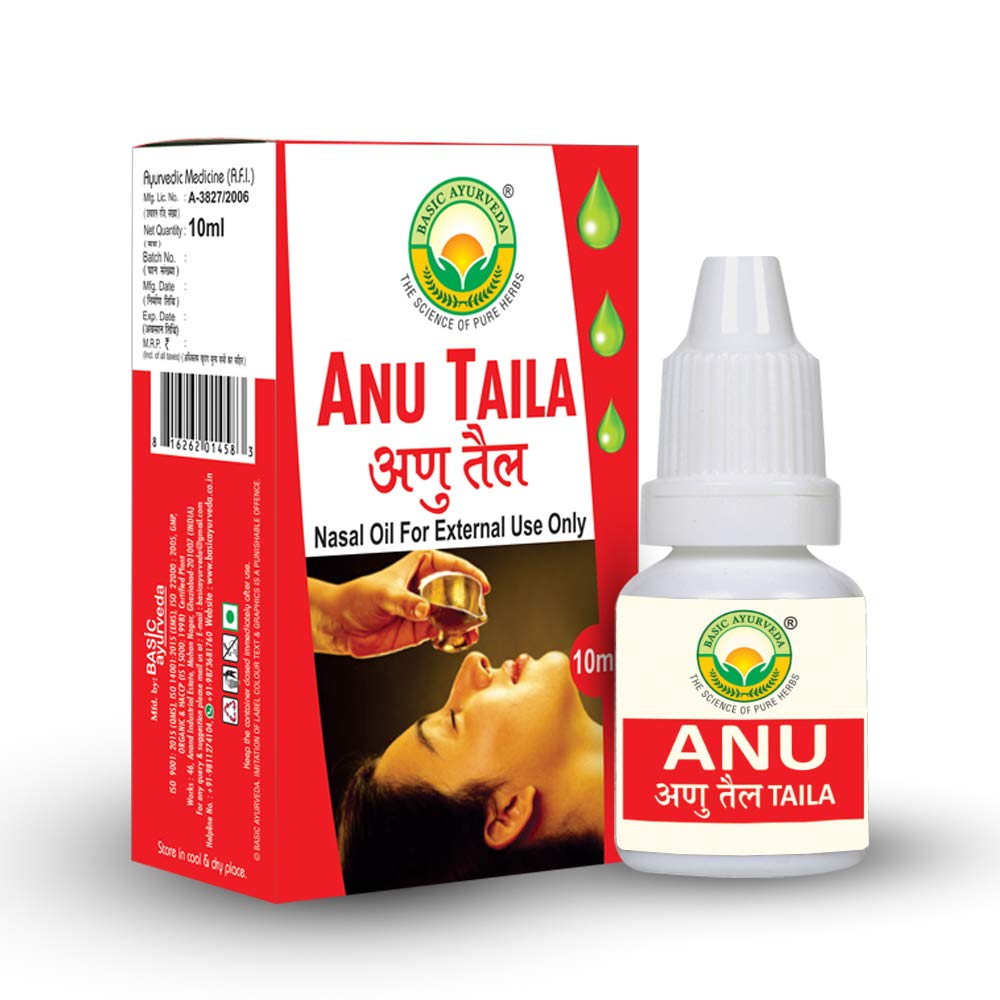 Basic Ayurveda Anu Taila 10ml * 10Pcs : Amazon.in: Beauty