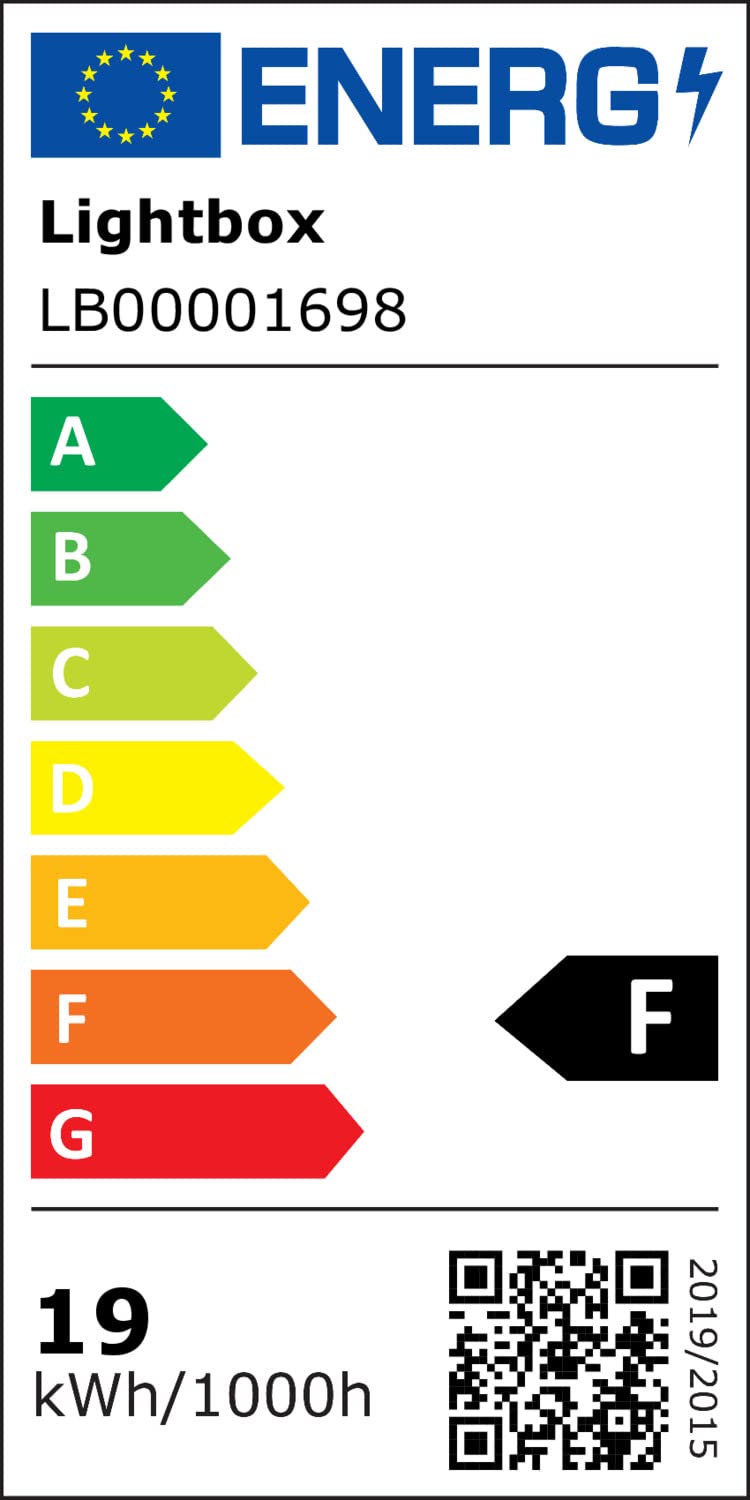 Lightbox Aplique y plafón LED regulador de intensidad de 3 pasos y marco de madera marrón claro de árbol de caucho y color de luz blanco cálido (3000 K) | Ø 39 cm | 24 W | 2100 lm | fabricado en