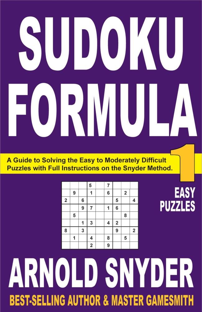 Sudoku Formula 1: Easy Puzzles
