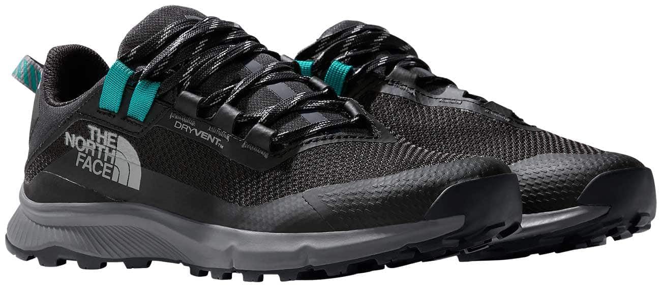 THE NORTH FACE Men's Cragstone Wp Sneaker, TNF Black Vanadis Grey, 7.5 UK