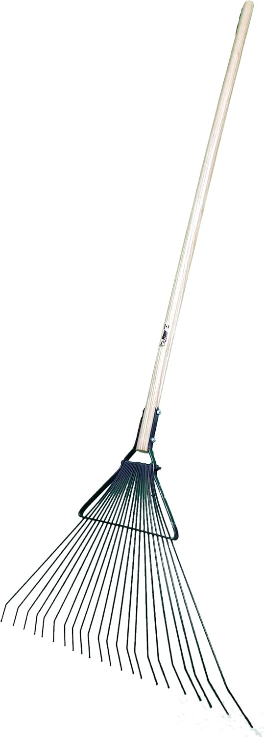 Foxy Industrial Forestry Leaf Rake 22 Tine USA Made