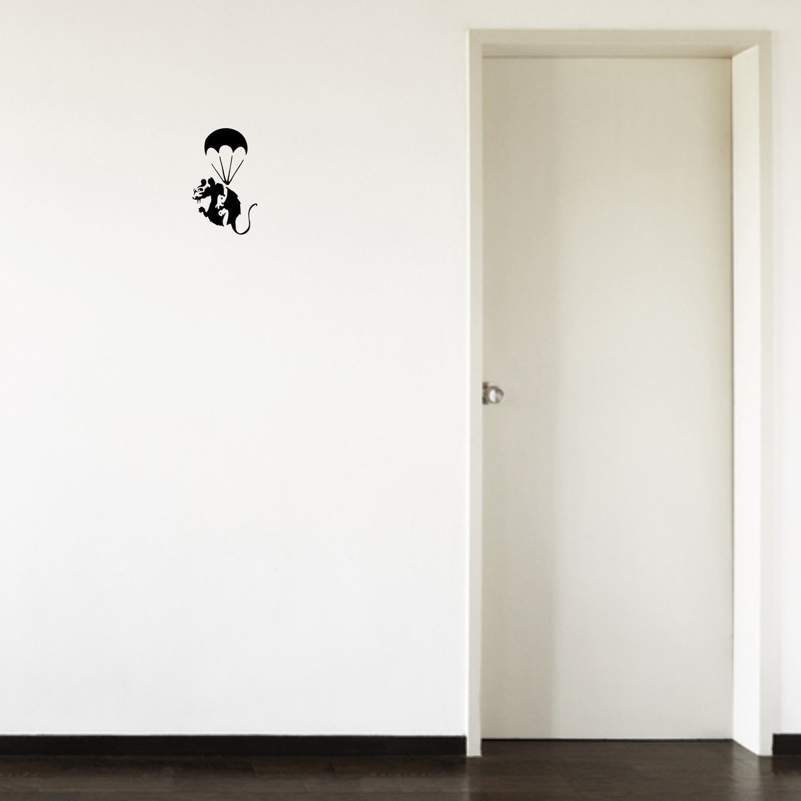 6 Banksy Graffiti Aufnäher Zum Aufbügeln - Ratten Motive Für Kleidung Und Rucksäcke