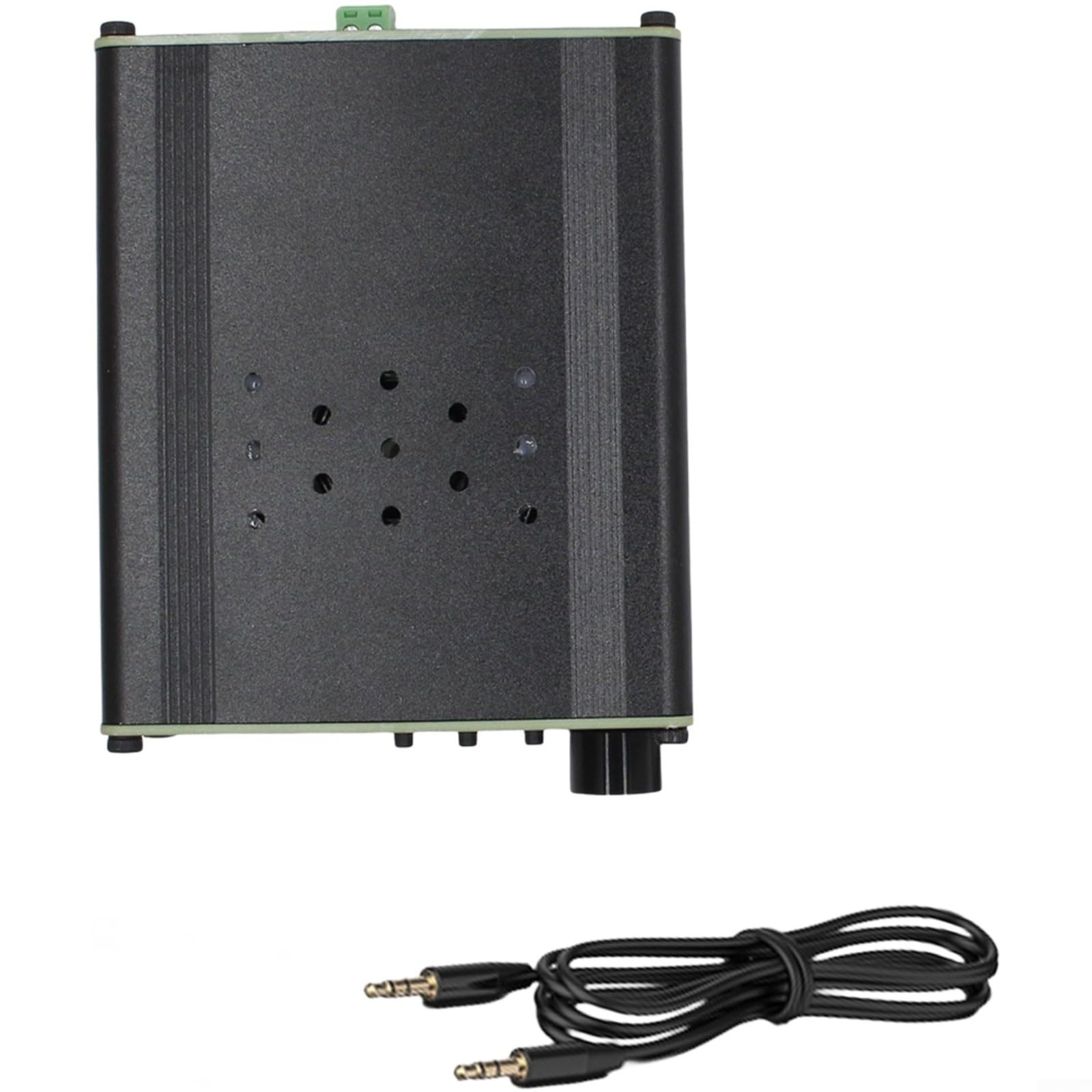 Processore di segnale audio Digital Noise Suppressor LPF Filtro da 3,5 mm Jack USB-C per radio QSO Alluminio