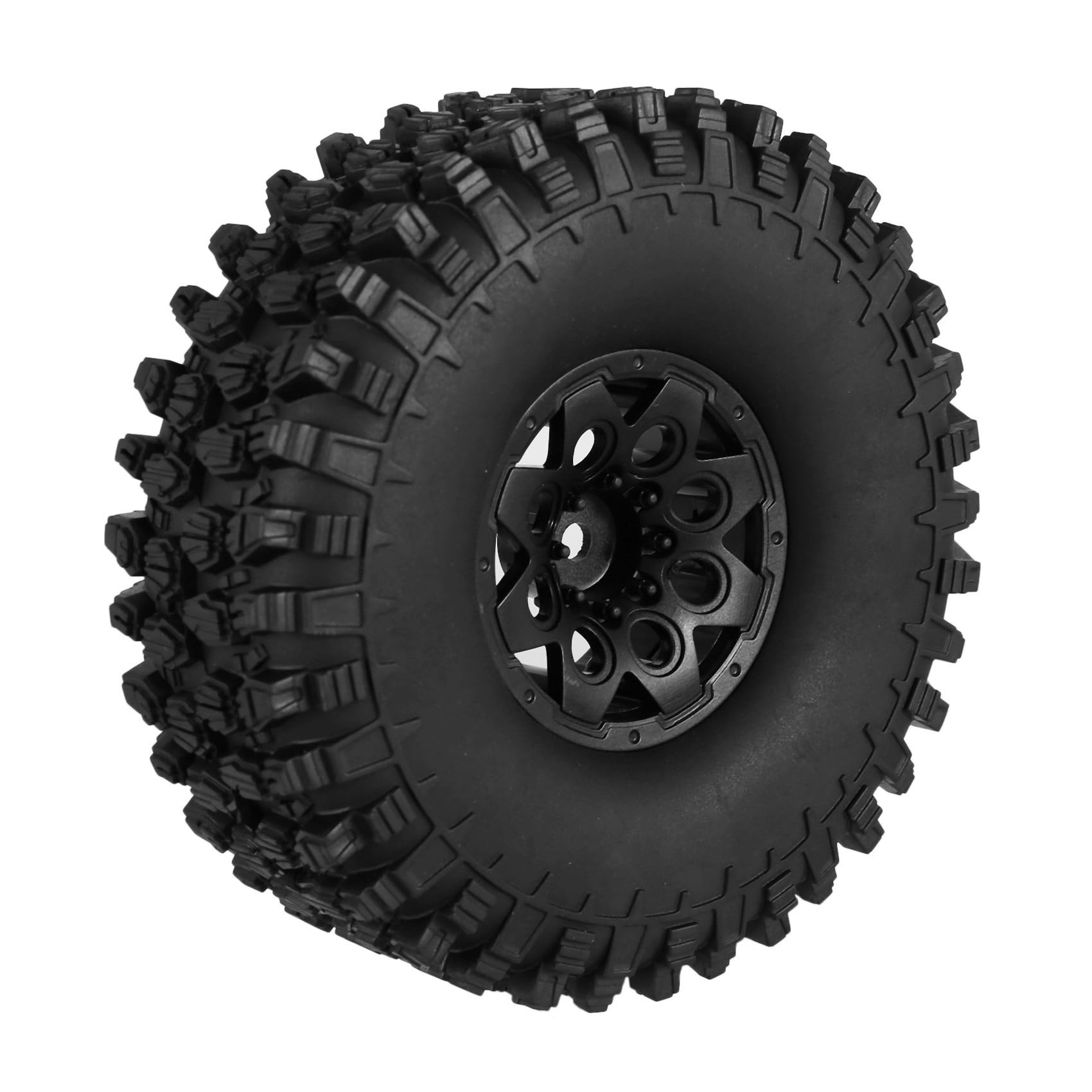 Neumáticos RC para Traxxas TRX4 D90 para Axial SCX10 II III para Redcat 1/10 RC Crawler Car 4PCS 120 Mm 1.9 Accesorio De Actualización Llanta Rueda
