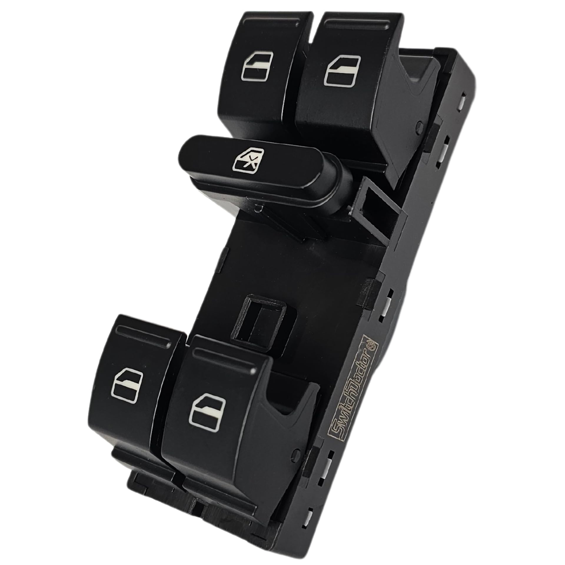 SWITCHDOCTOR Window Master Switch for 2005-2016 Volkswagen Jetta, 2006-2008 Passat, 2010-2014 Golf, 2007-2013 GTI and 2009-2018 Tiguan (1k4959857)