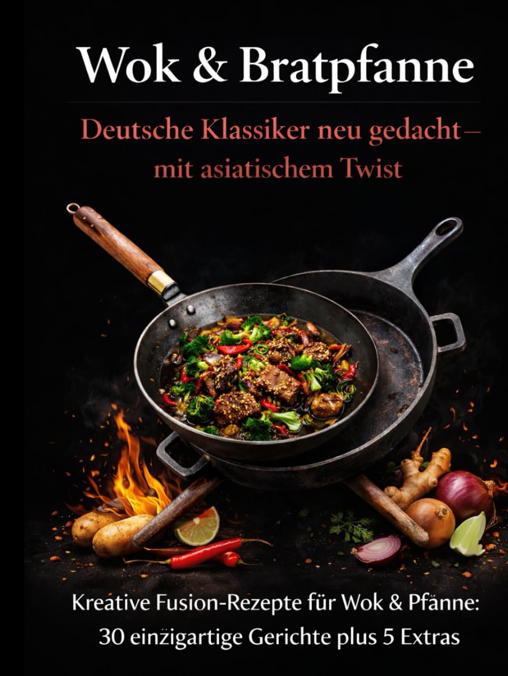 Wok und Bratpfanne: Deutsche Küche x Asiatische Küche