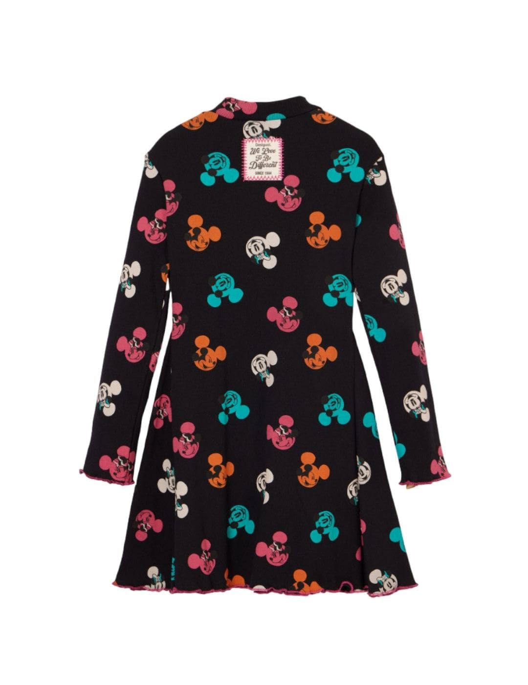 Desigual Girl Knit Dress Long Sleeve, Vestito Ragazze,