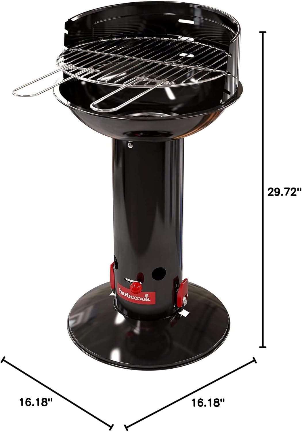 Dimensions of Barbecook Loewy 40 Charcoal BBQ