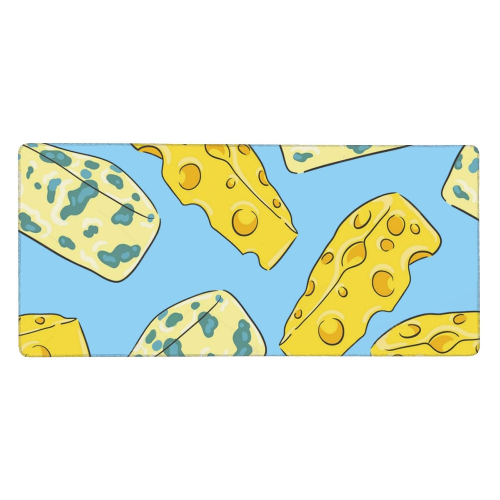 Tapis de souris grand format Fromage caoutchouc antidérapant - 8