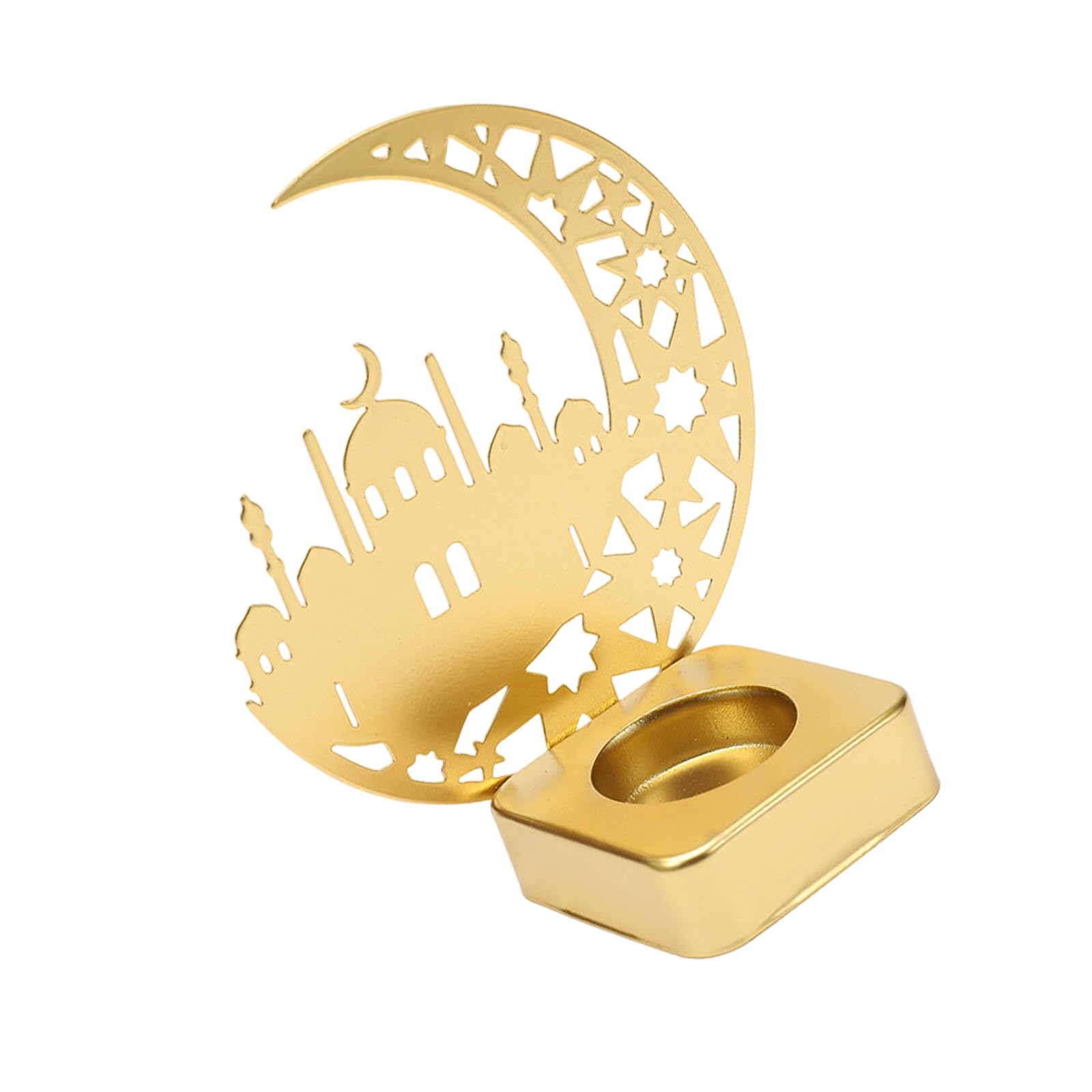 Kangnice Unique Middle Eastern Iron Holder for Festival Home Decoration and Storage Islamics Table Centerpiece for Holiday Table Decoration