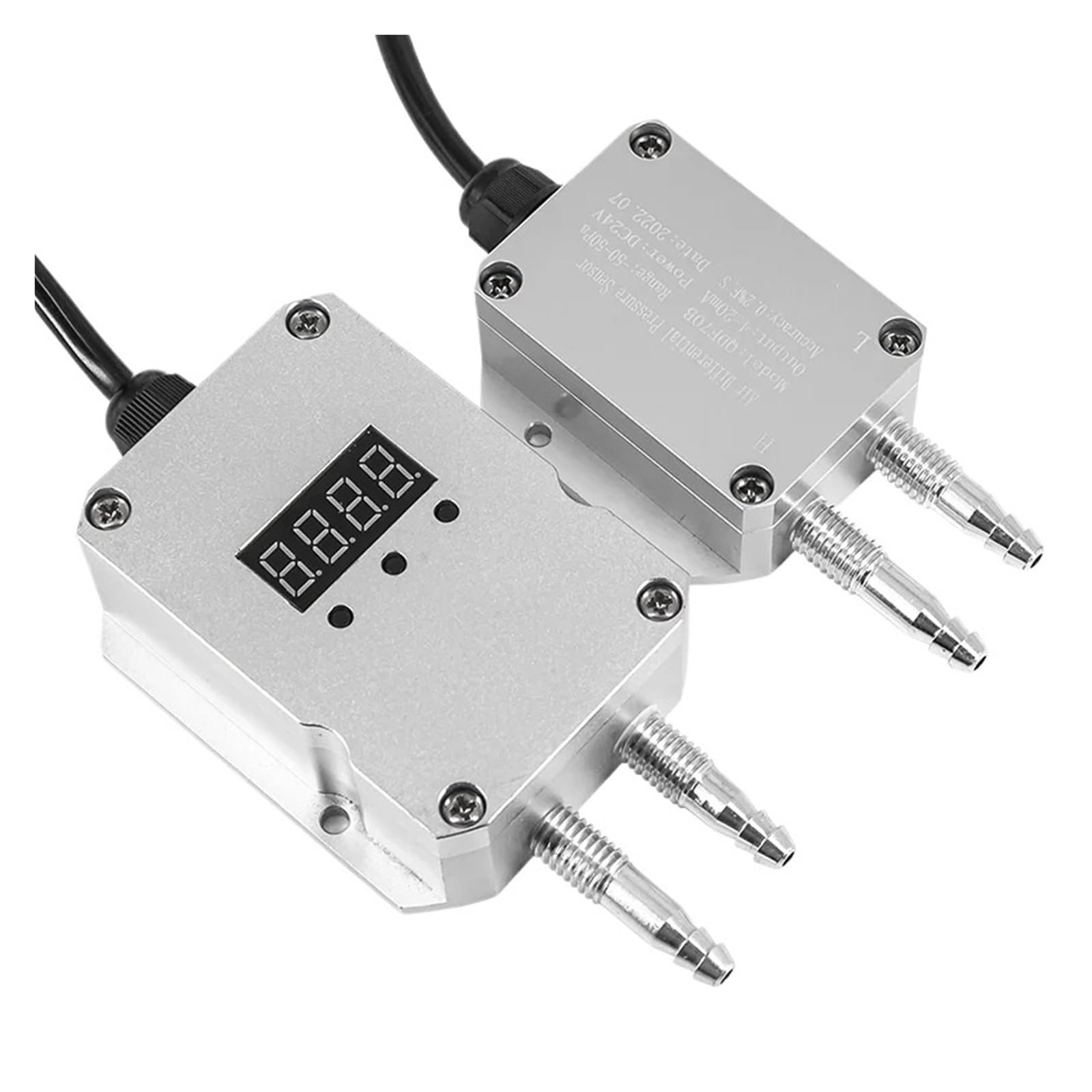 Differential Pressure Transmitter Range -10-0-10 Kpa Cyfrowa różnica RS485 Czujnik ciśnienia wyjściowego QDF70B (RS485, -200 Pa-200 Pa)