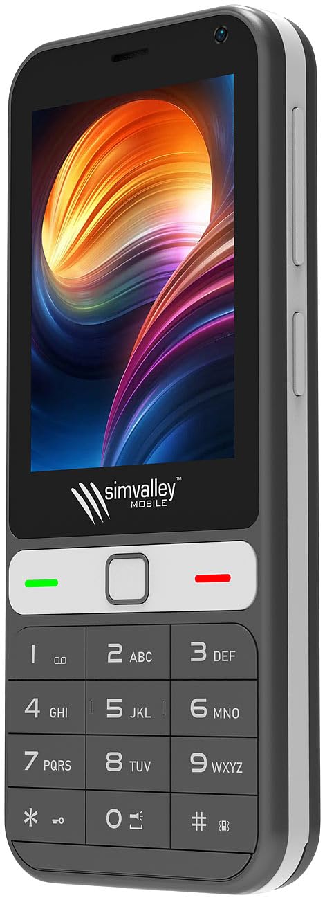 simvalley MOBILE Senioren Smartphone: 4G-Senioren-Handy, Touchdisplay, Whatsapp, SOS-Funktion, GPS, Android (Seniorenhandy mit Whatsapp, Smartphone mit, SD)