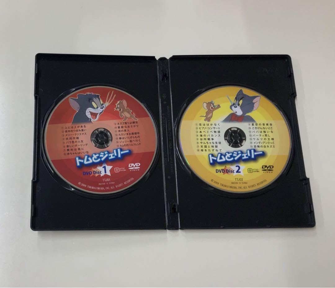 Amazon.co.jp: DVD 洋画アニメ トムとジェリー DVD BOX DVD2枚入り 