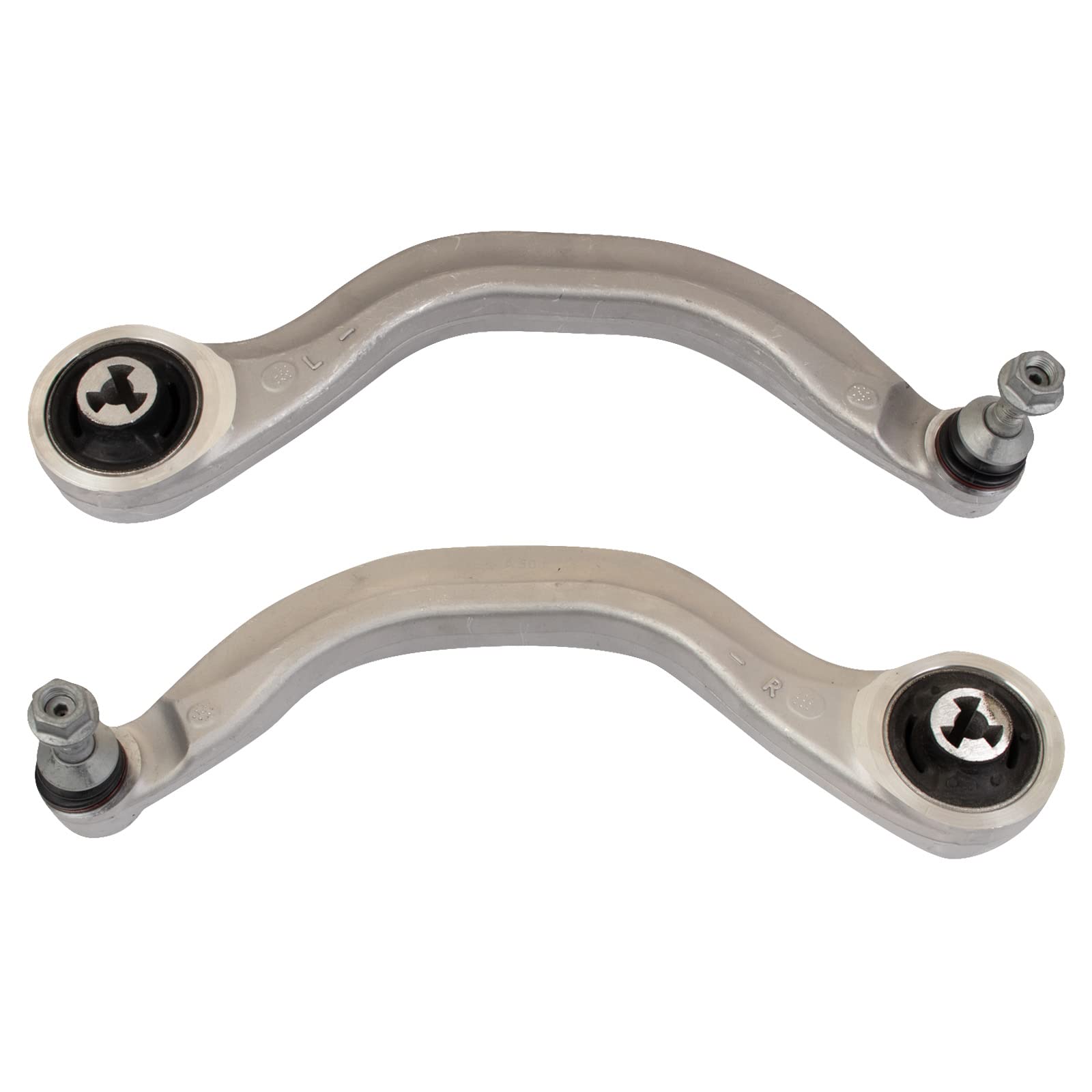 TRQ Front Lower Ball Joint & Control Arm Kit 4pc For Mercedes W221 CLS E SL Class