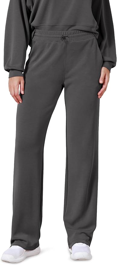ODODOS Women's Modal Wide Leg Lounge Pants