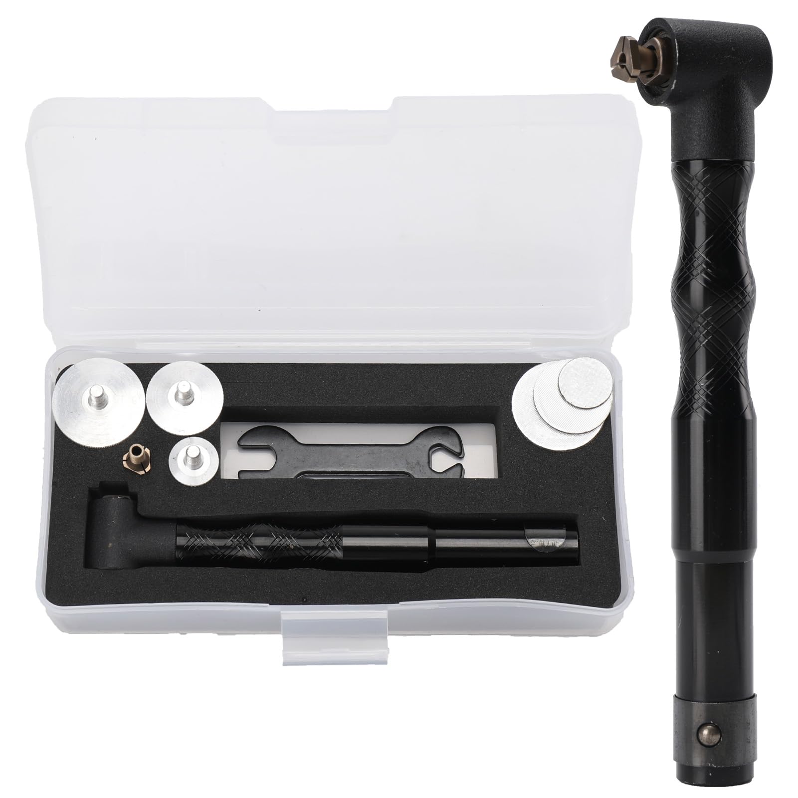 SOFEDY 90 Degree Elbow Grinder Rotary Polishing Machine Handpiece Kit Micro Grinder Pencil For Polishing Cutting Rotary Grinder