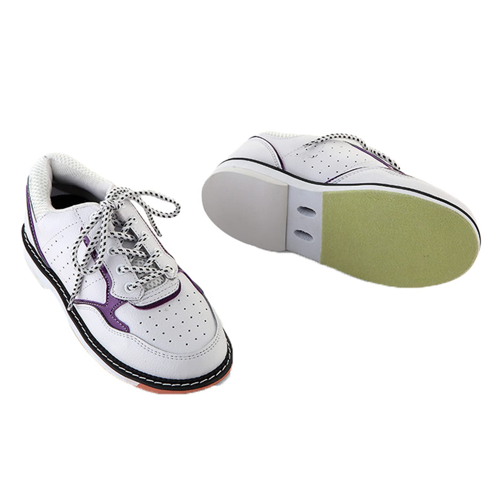 Chaussures De Bowling pour Femmes Chaussures De Bowling Légères en Cuir Amortissement Résistant À l'usure