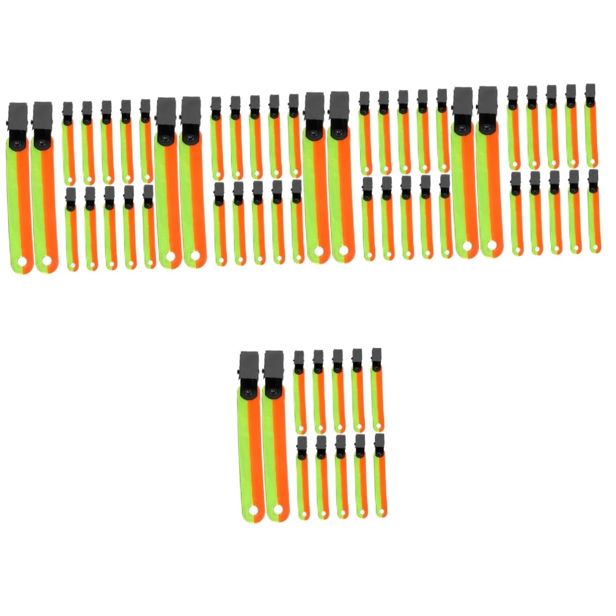 VANZACK Porte-étiquette Fluorescent Piste Réfléchissant Marqueurs Trekking Accessoires Accessoire Chasse Accessoires De Chasse Matériel Et Accessoires De Camping PVC