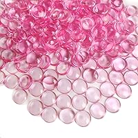 Vista 18 de HappyFiller 630 PCS Canicas Planas de Acrílico Gemas de Cristal Falsas para Rellenos de Jarrones de Vidrio, Manualidades, Confeti de Fiesta, Centros