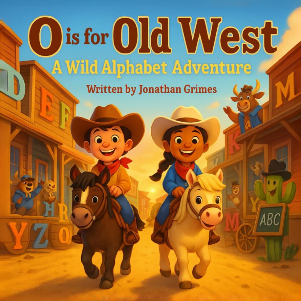 O is for Old West: A Wild Alphabet Adventure: A Fun Western ABC Book for Toddlers and Early Readers (Fun First ABC Books)