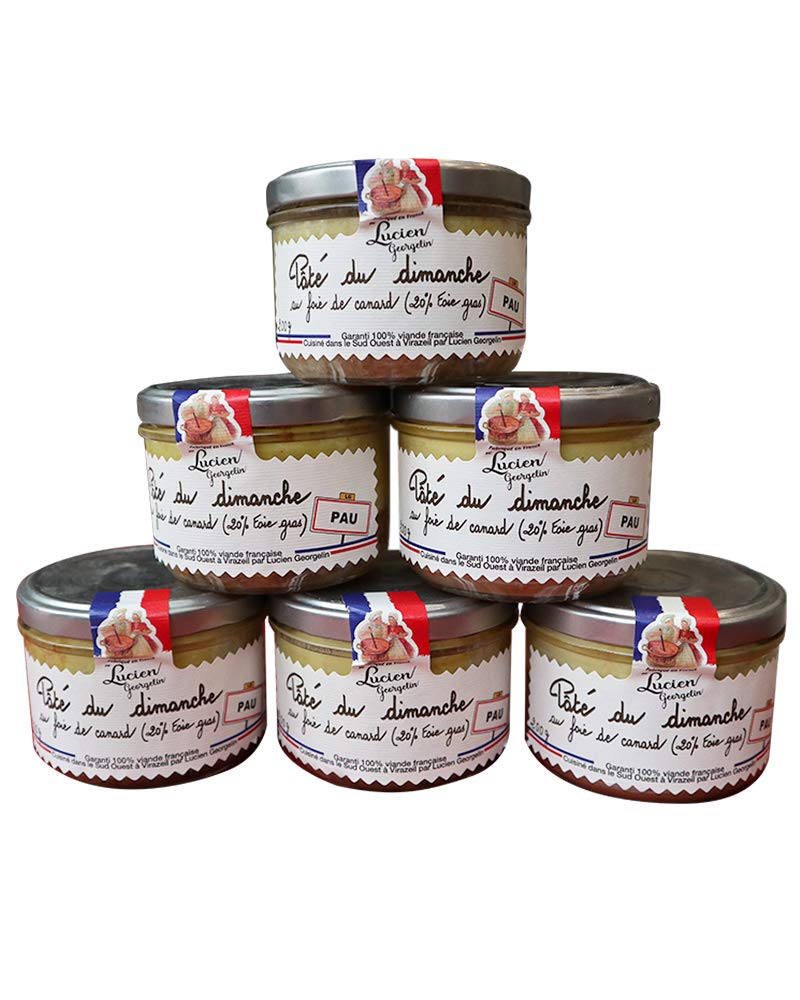 Lucien Georgelin Pâté du Dimanche 200G Lot de 6